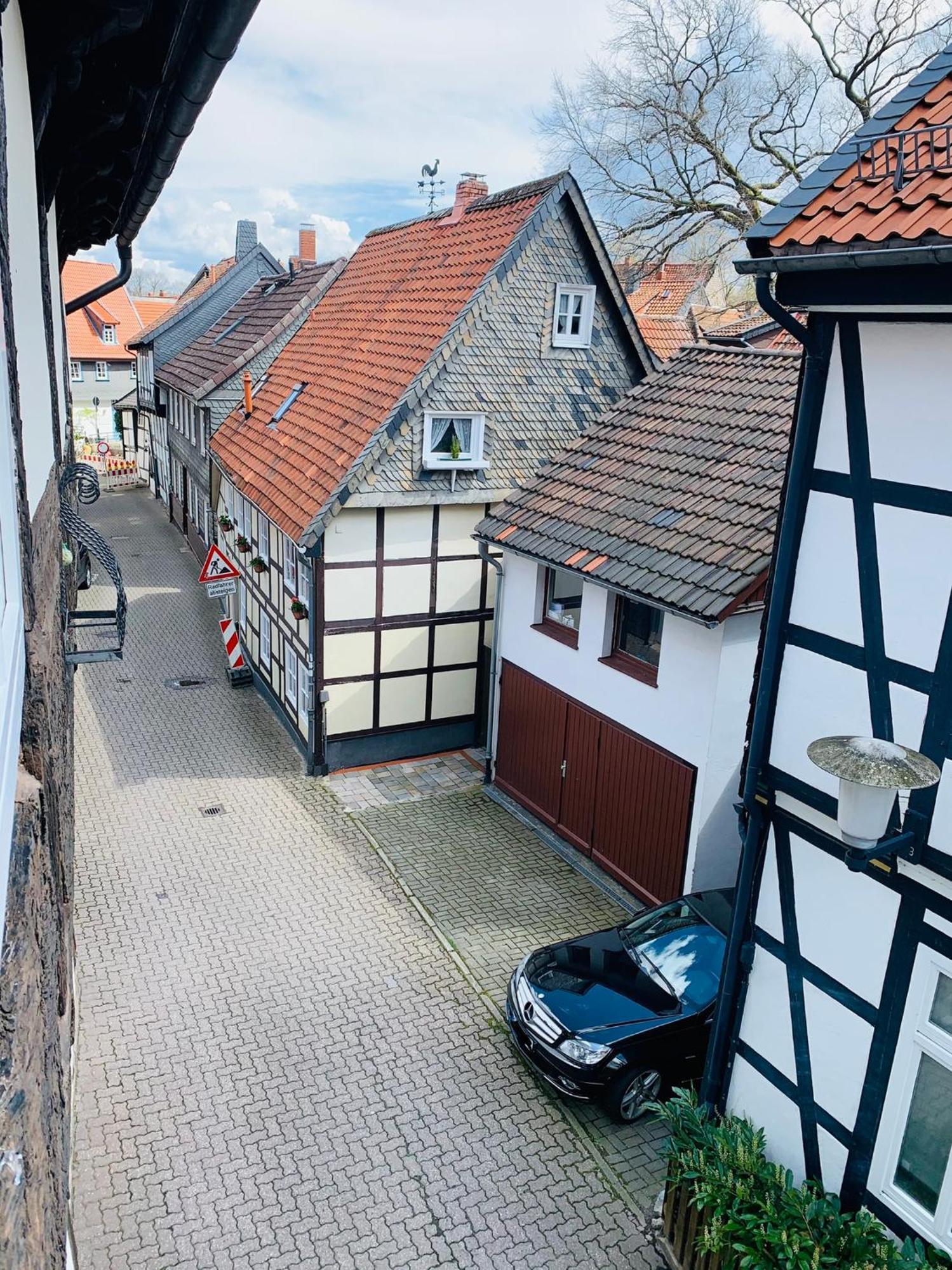 Ackerbuergerhaus Von 1604 Goslar Exterior foto
