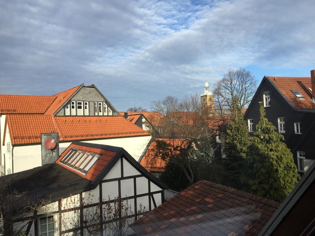 Ackerbuergerhaus Von 1604 Goslar Exterior foto